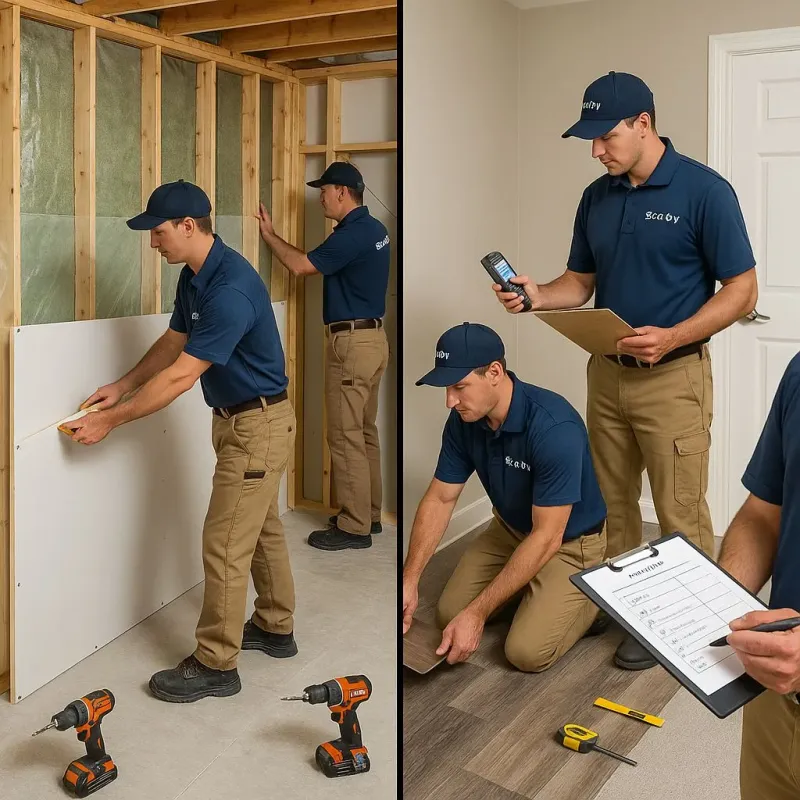 Repairs and Reconstruction process in Tuolumne County, CA