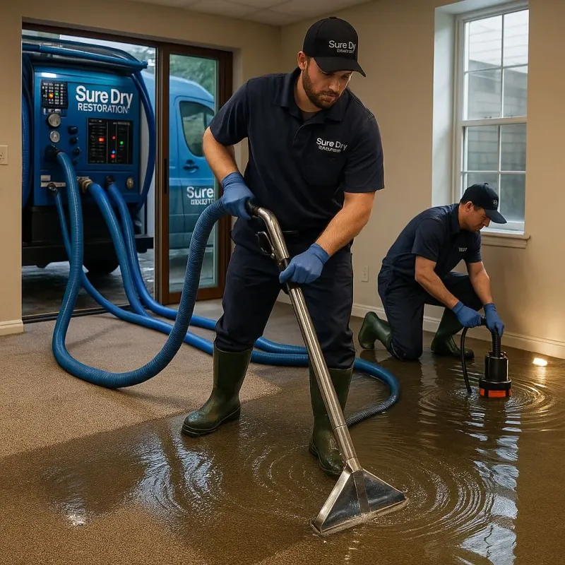 Water Extraction and Removal process in Tuolumne County, CA
